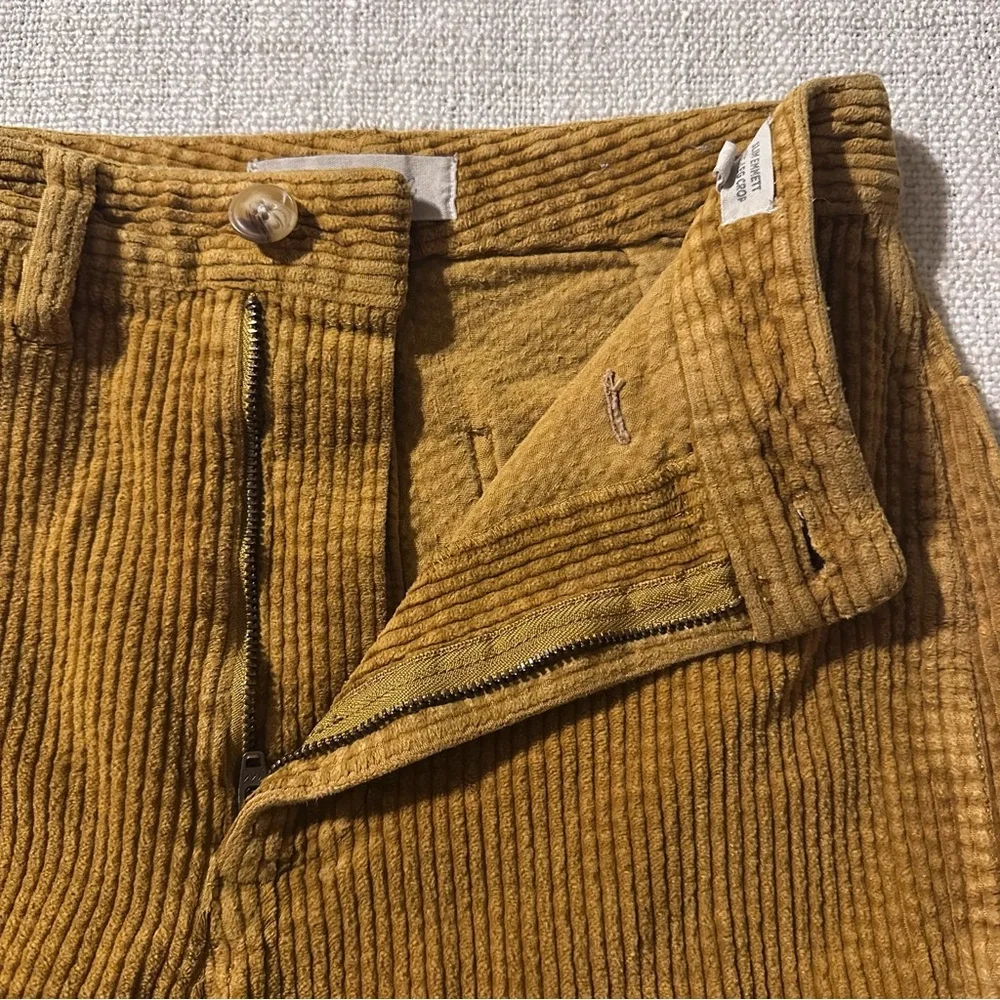 MADEWELL Slim Emmett Wide-Leg Crop Pant Corduroy Academia Old Money Preppy Wm 23 - Picture 7 of 16